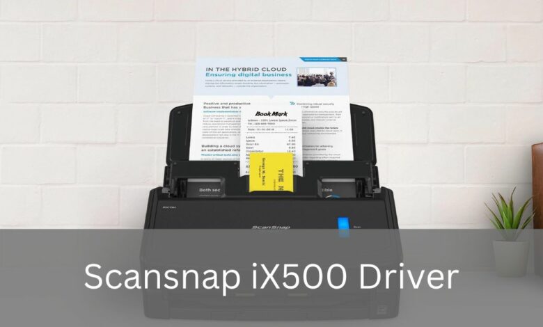 Scansnap iX500 Driver