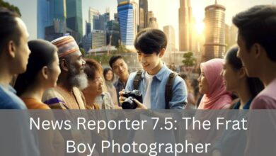 News Reporter 7.5 The Frat Boy Photographer