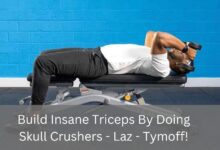 Build Insane Triceps By Doing Skull Crushers - Laz - Tymoff!